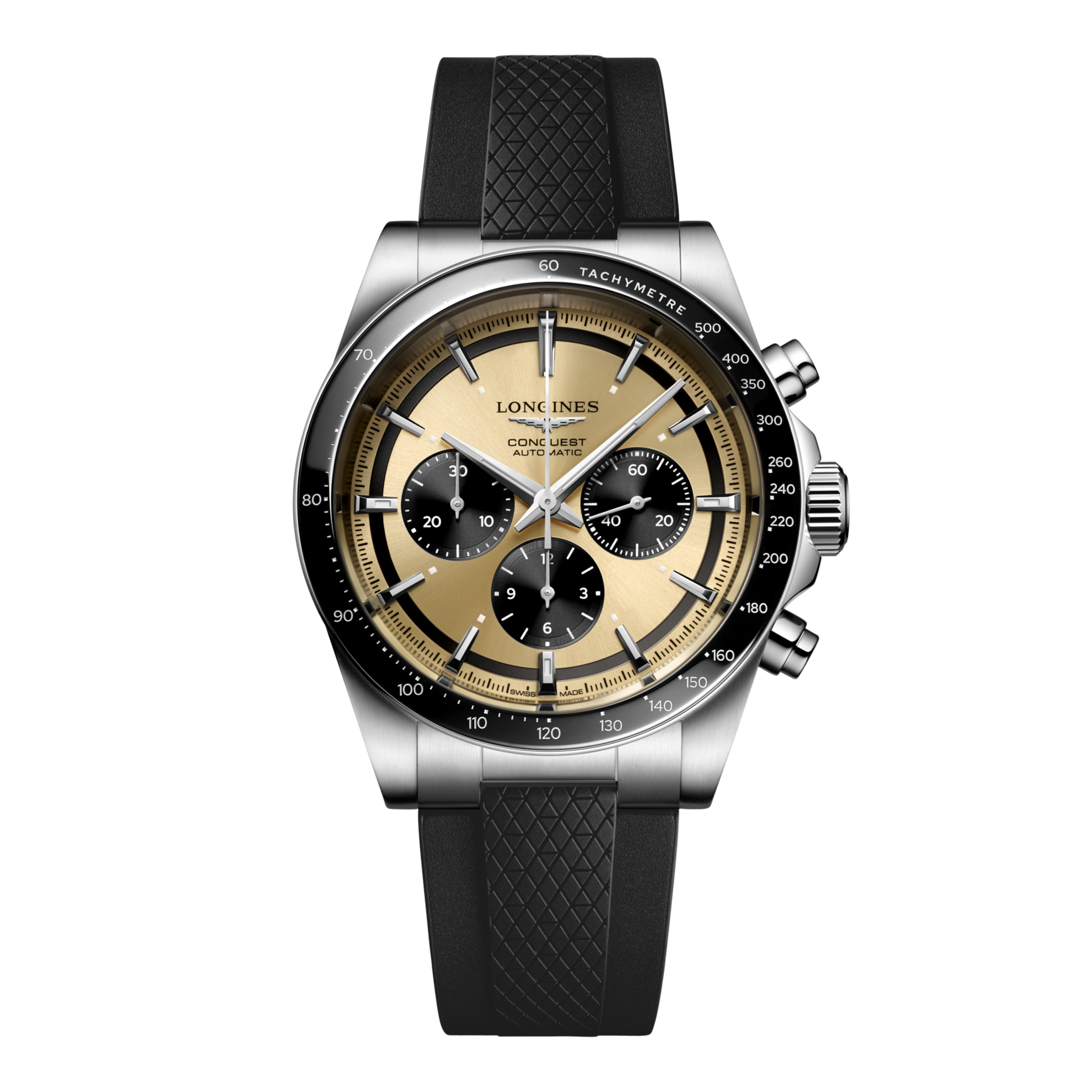 Longines Conquest Chronograph L3.835.4.32.6 Case size:&Oslash; 42 mm