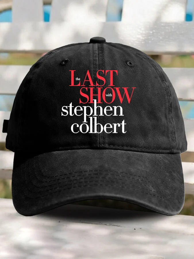 Retro Last Show Print Baseball Cap