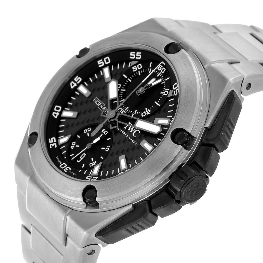 IWC Ingenieur Chronograph Lewis Hamilton Limited Edition Titanium Mens Watch IW379602