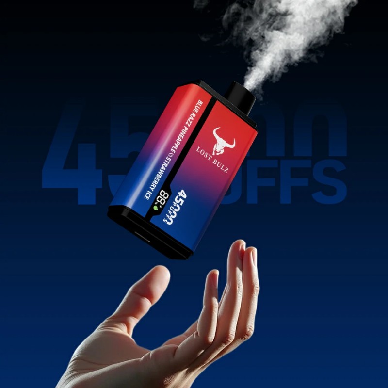 🔥 Lost Bulz V450 45K Puffs Disposable Vape | 2% Nikotyny 💨 45 000 Puffów | Pakiet 10 sztuk | Szybka wysyłka z Polski 1–3 dni 🚚🇵🇱