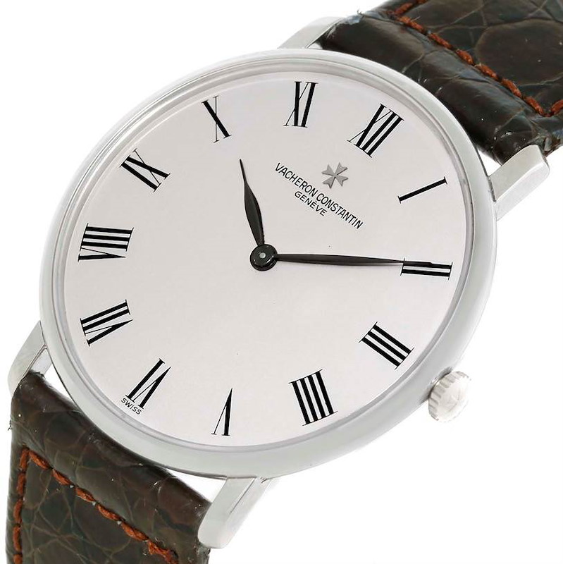 Vacheron Constantin Stainless Steel Ultra Thin Mechanical Watch 39005