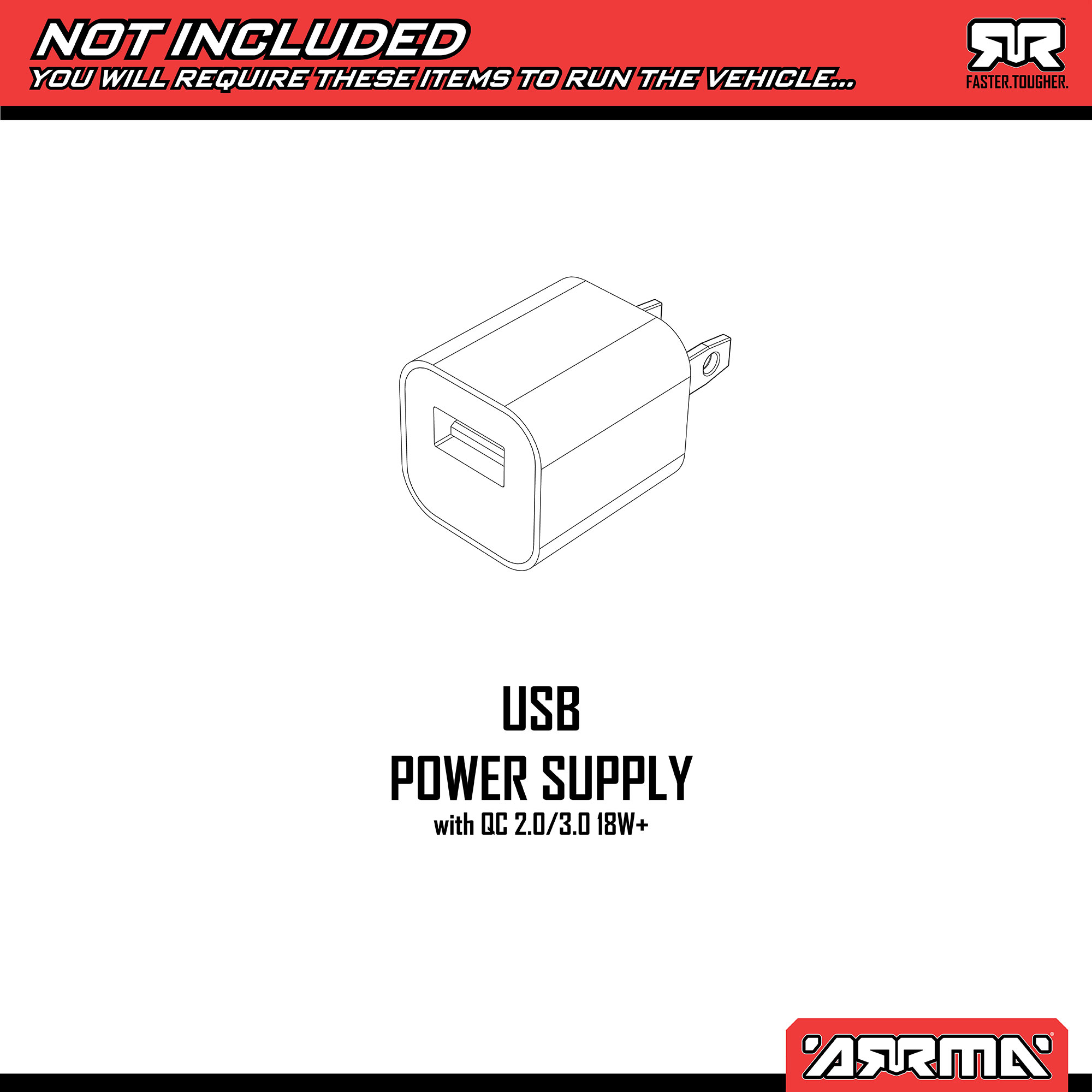 1/10 ARRMA VORTEKS (Battery & Charger Included)