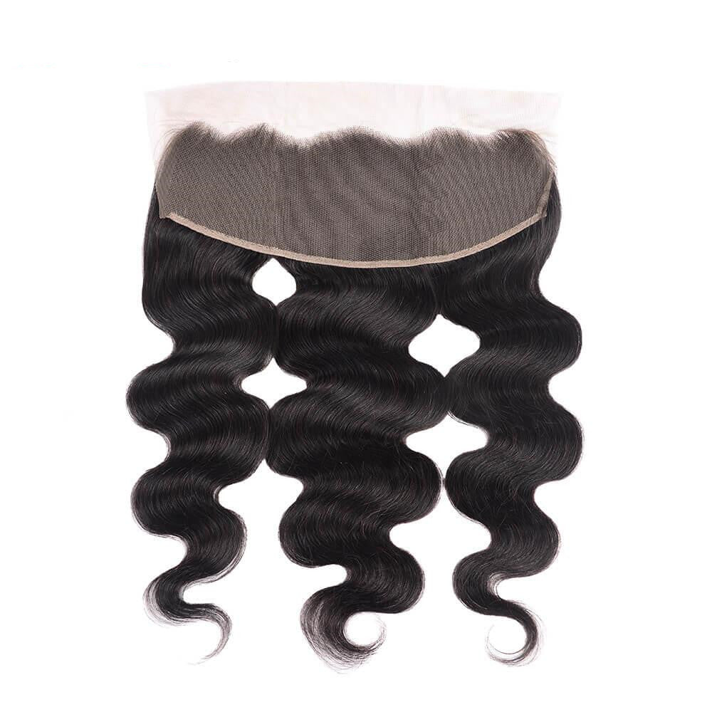 Megalook Brazilian Body Wave Virgin Hair Ear to Ear Frontal 5x5/13x6/13x4 Transparent Lace Frontal Closure Free Part