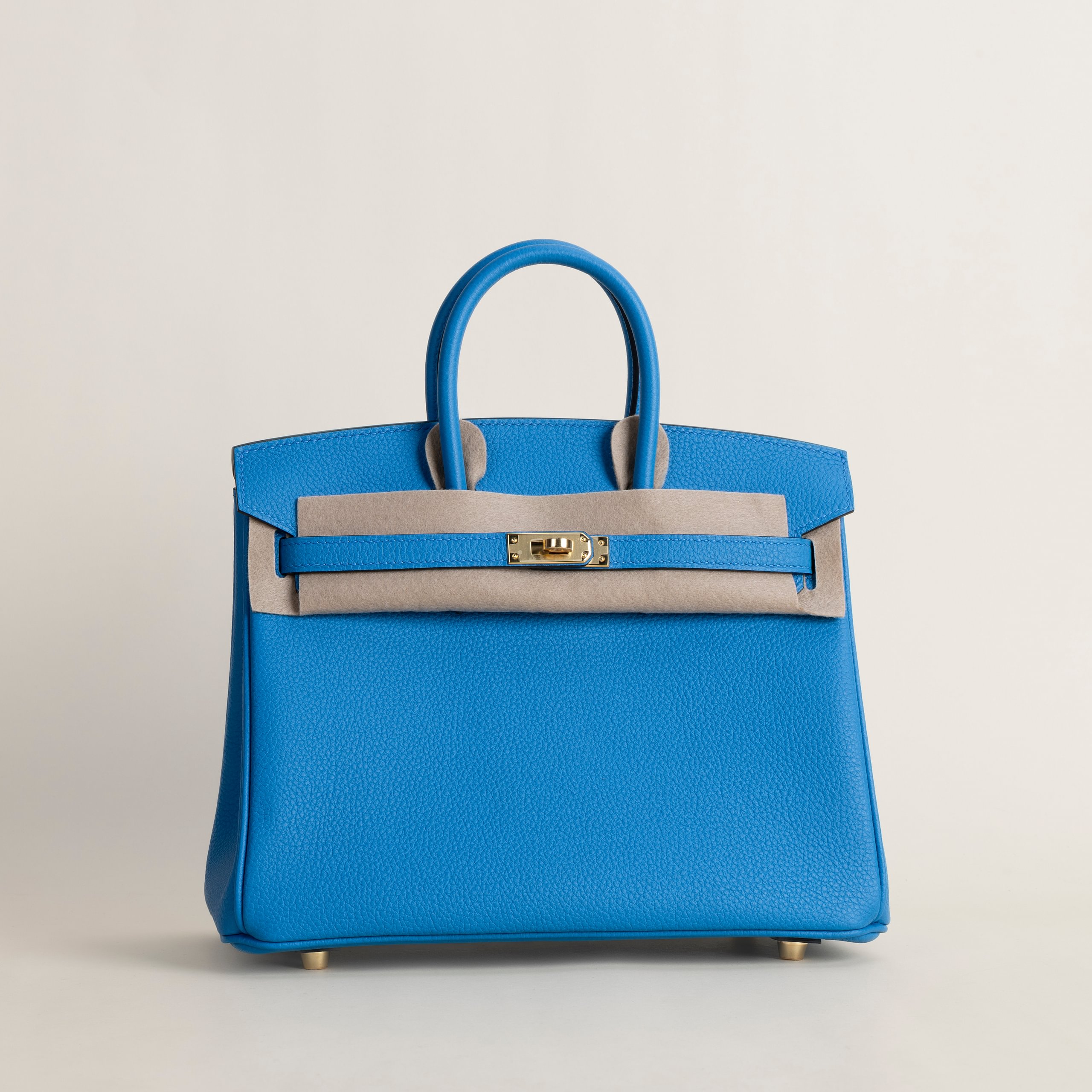 Birkin 25 togo blue zanzibar GHW