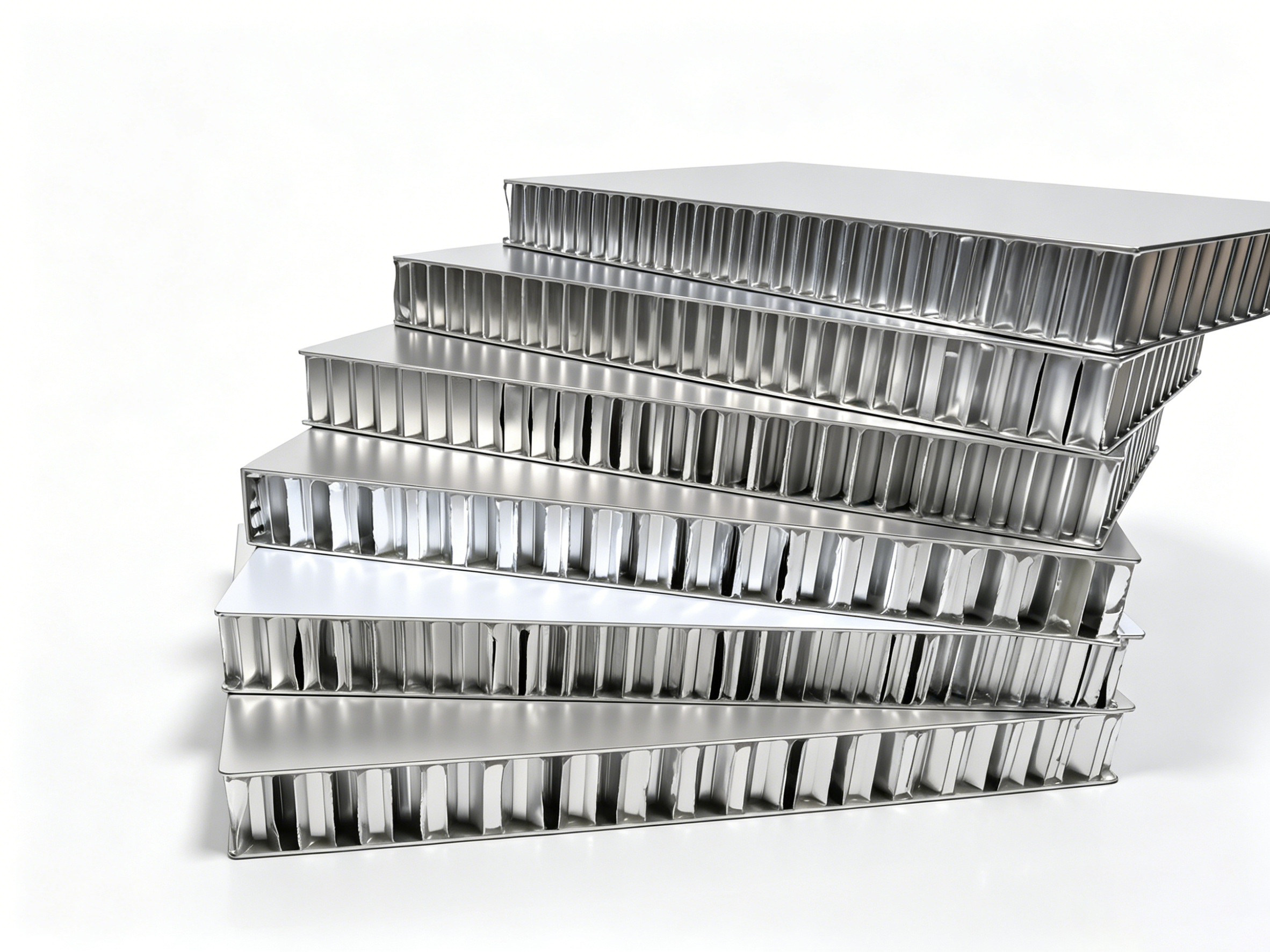 PVDF Coating Fireproof Modular Kitchen Cabinet Panels Precision Cutting Aluminium Honeycomb Panels Modern Design Wall Mount
