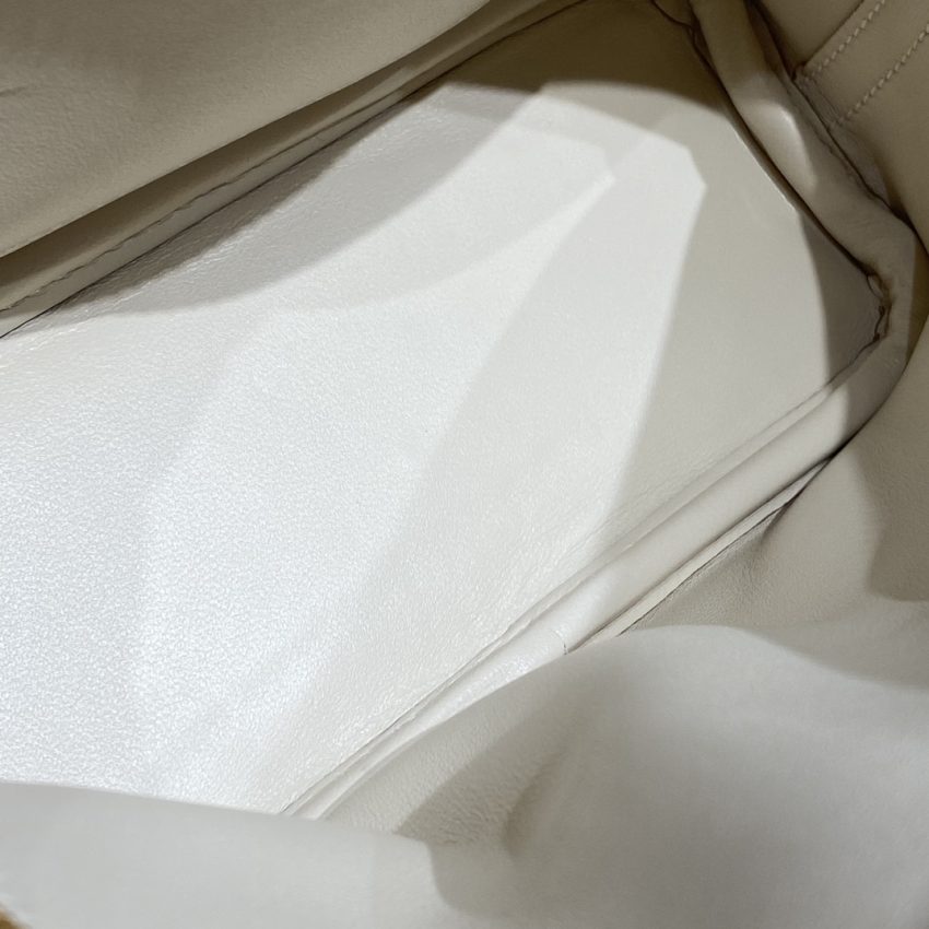 Replica Hermès Mini Bolide – White