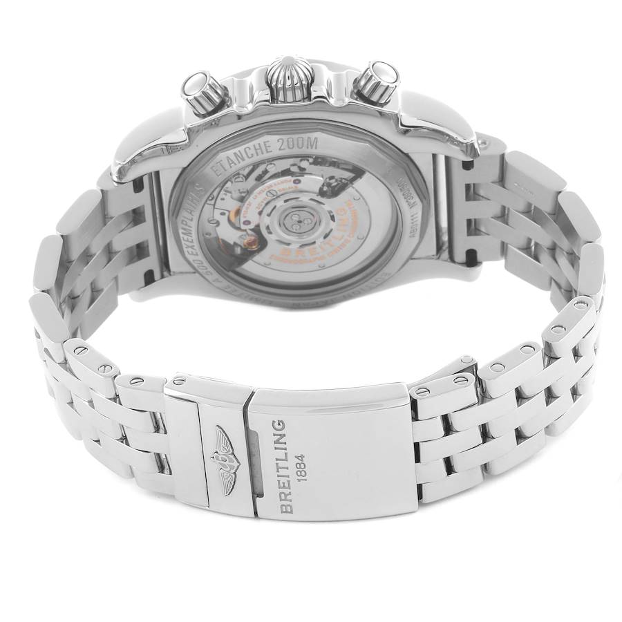 Breitling Chronomat 01 Mother of Pearl Steel Limited Edition Mens Watch AB0111