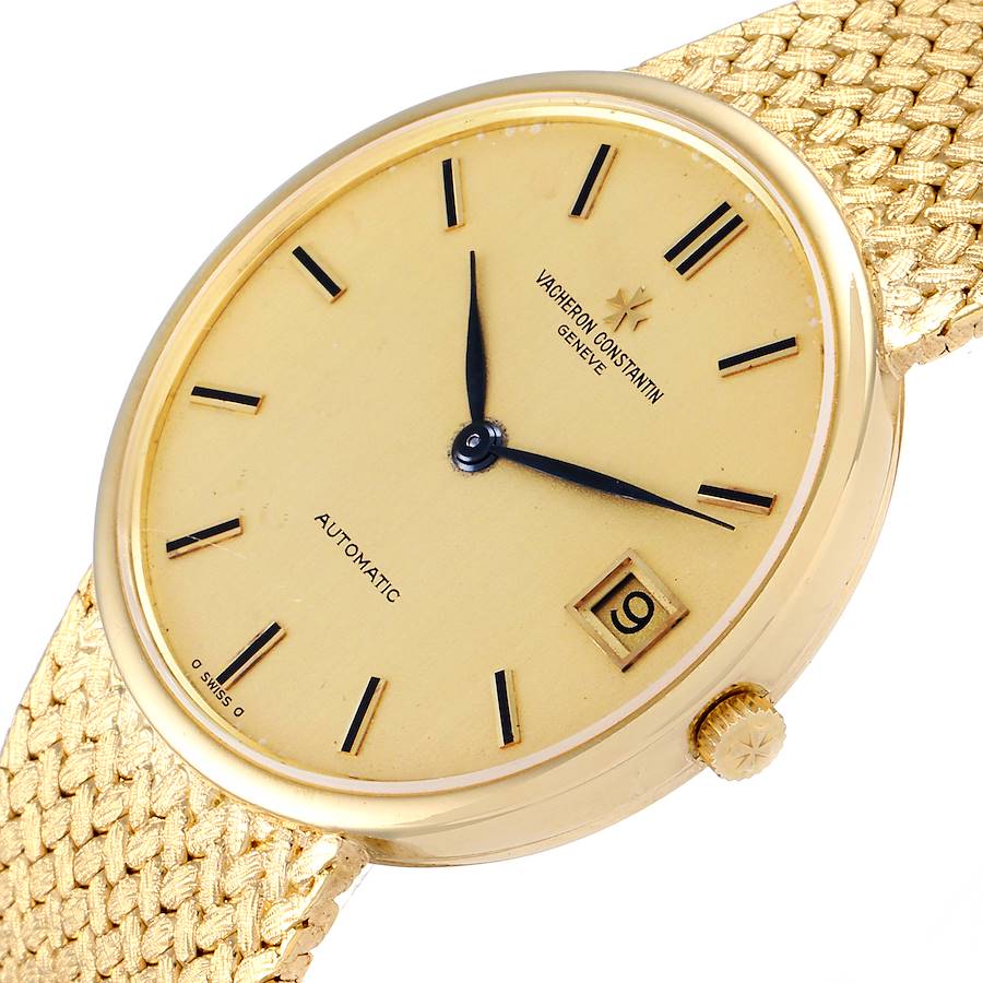 Vacheron Constantin Patrimony Yellow Gold Automatic Mens Watch 44012
