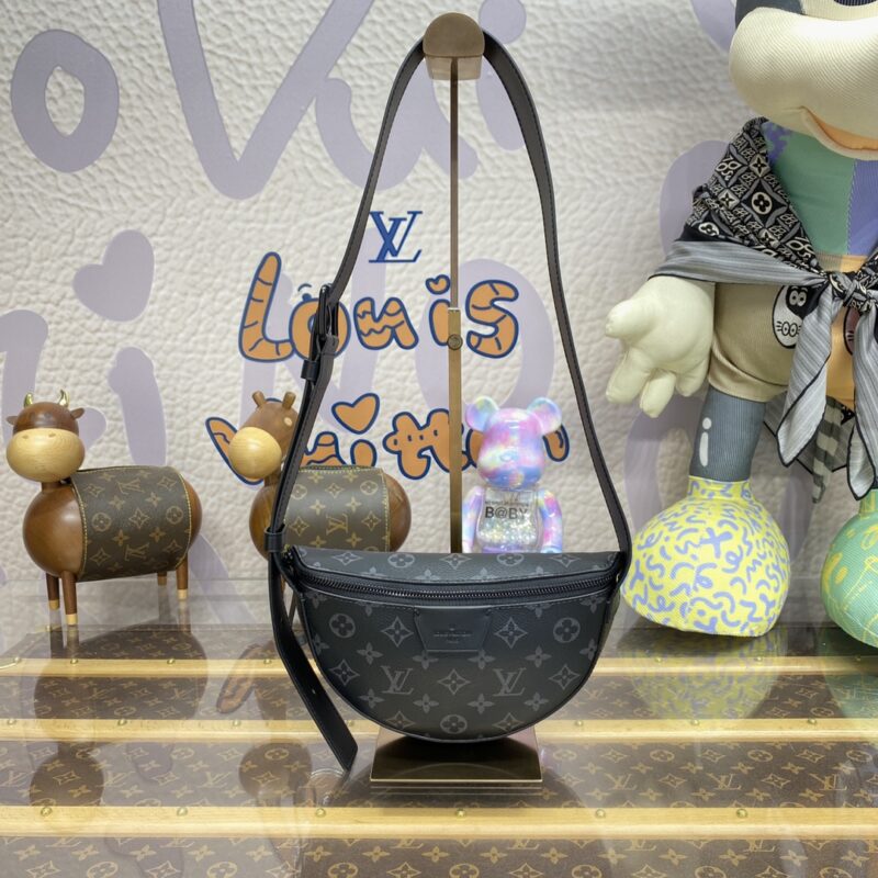 Replica Louis Vuitton Moon Crossbody Black