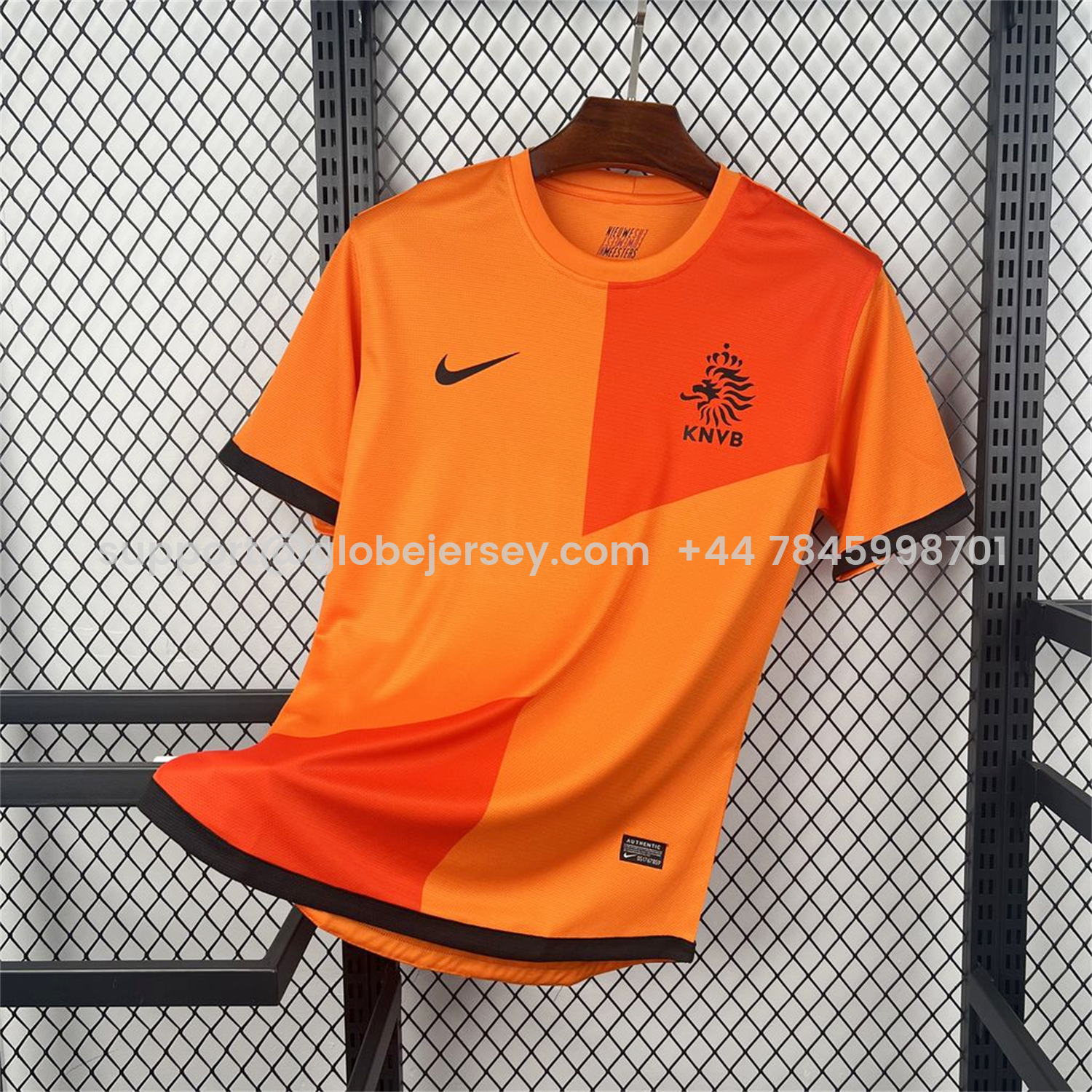 Retro Netherlands 2012 Orange Home Jersey