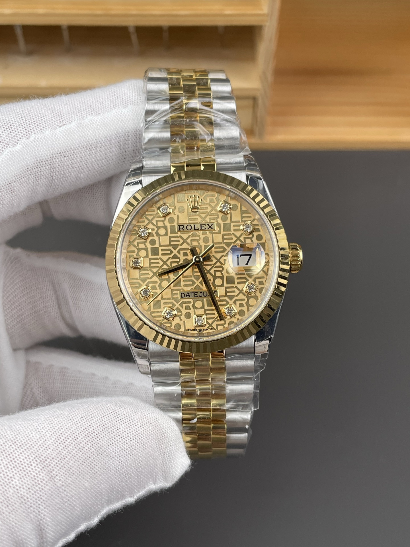 Two-Tone Datejust Computer Dial