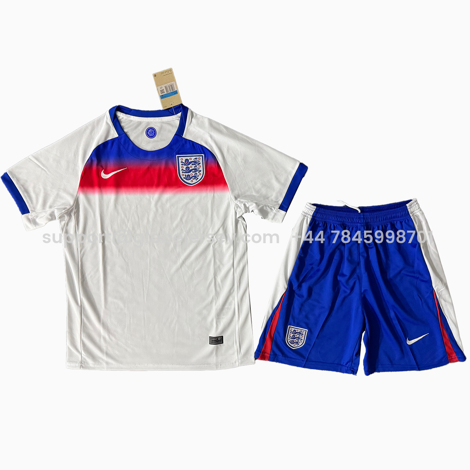 England 2026 Home Men's Adult Jersey Set - Fans Version