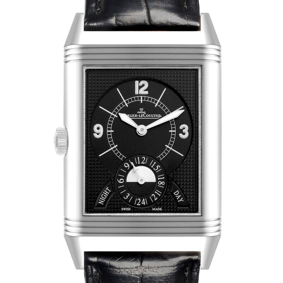Jaeger LeCoultre Grande Reverso Steel Mens Watch 273.8.85 Q3748421