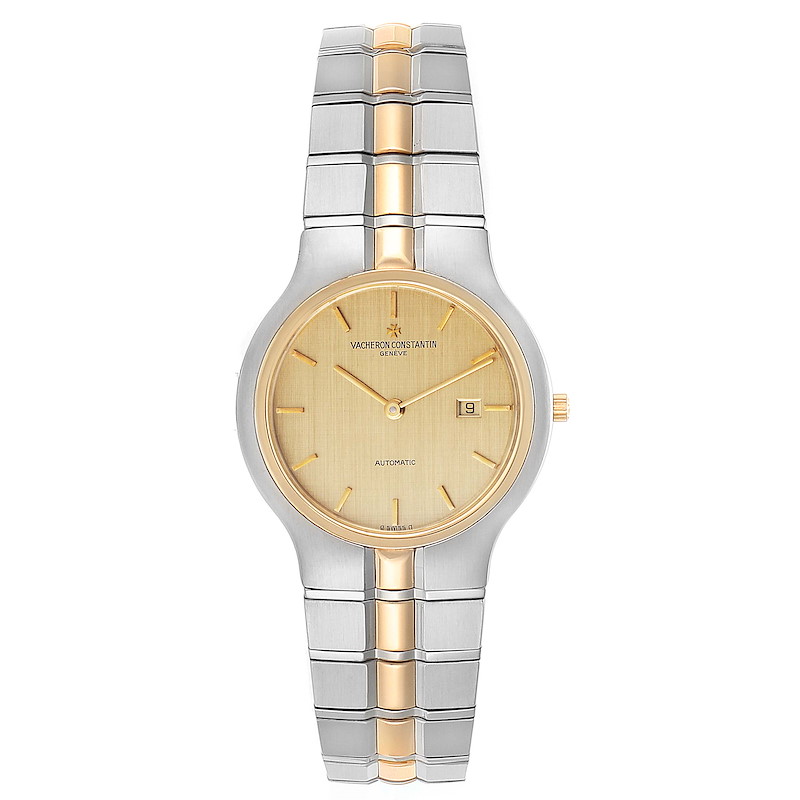 Vacheron Constantin Phidias 33 Steel Yellow Gold Unisex Midsize Watch 25750
