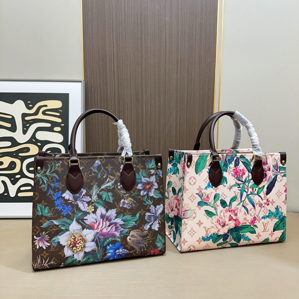 Louis Vuitton Onthego MM Monogram Canvas Dune 32cm