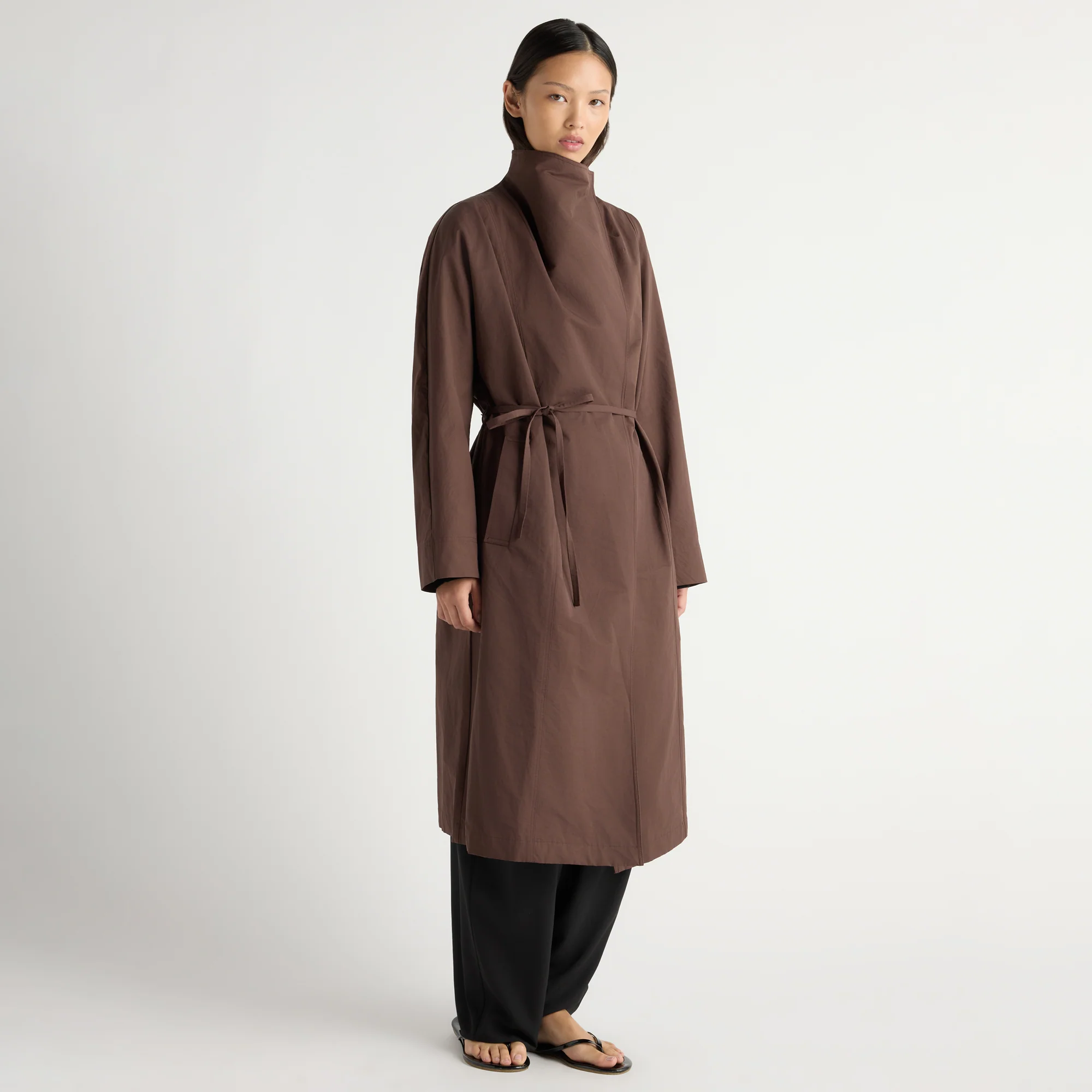 Magda Wrap Maxi Car Coat