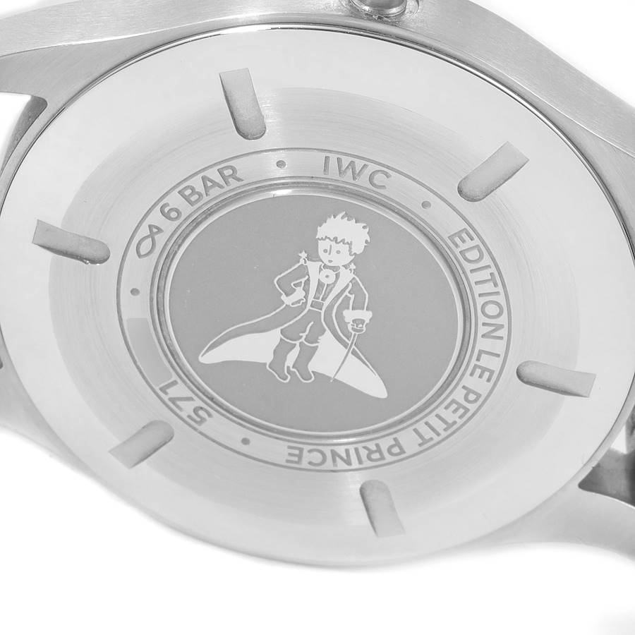 IWC Pilot Mark XVIII Petit Prince Blue Dial Mens Watch IW327010