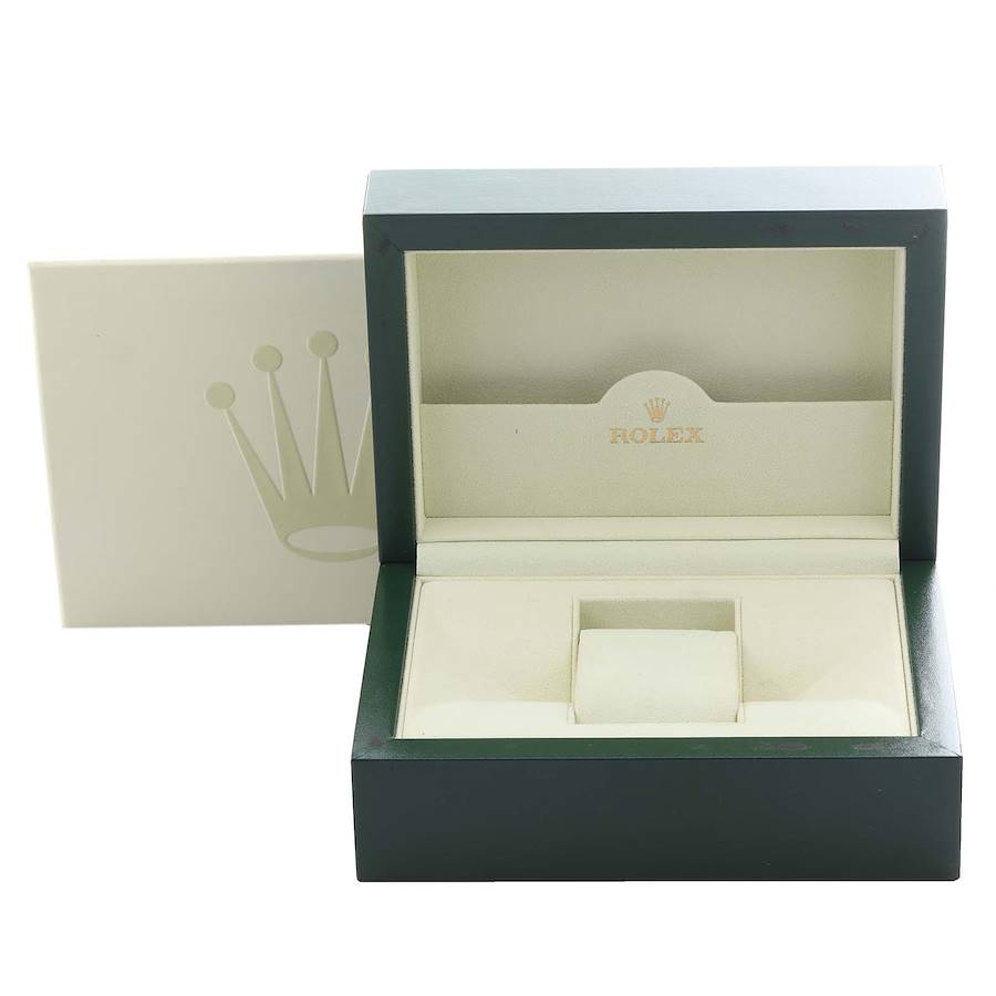 Rolex Cellini Danaos White Gold Silver Dial Mens Watch 4243