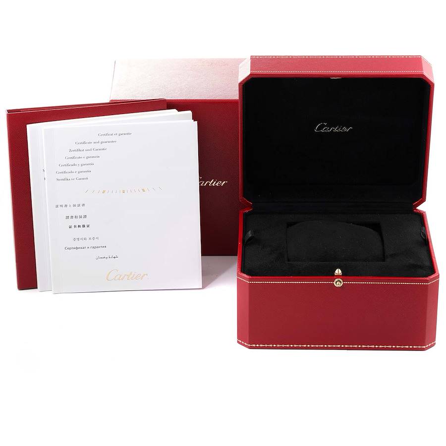 Cartier Ballon Bleu Steel Rose Gold Diamond Ladies Watch W3BB0009