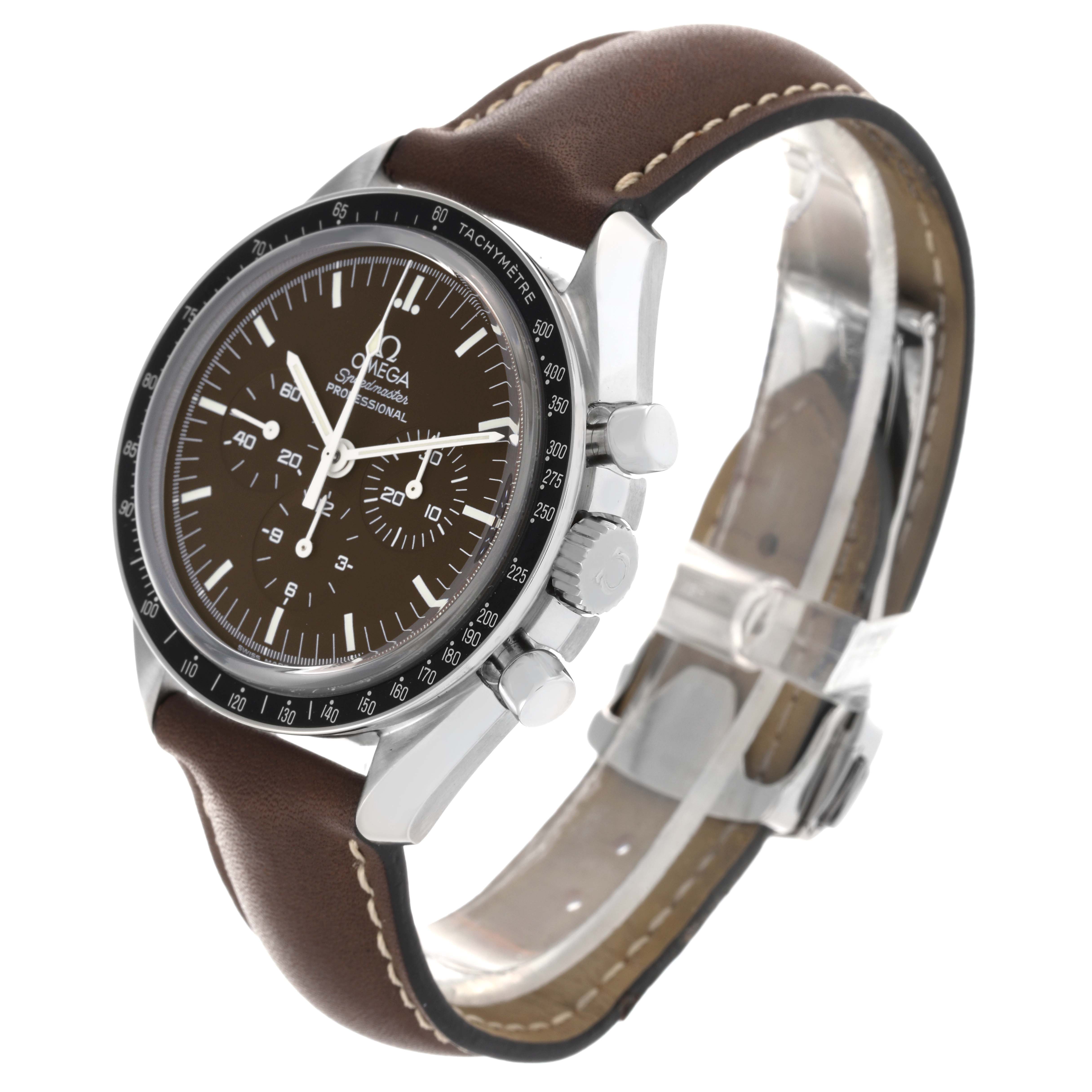 Omega Speedmaster Brown Dial Steel Mens Moon Watch 42.0 MM 311.32.42.30.13.001