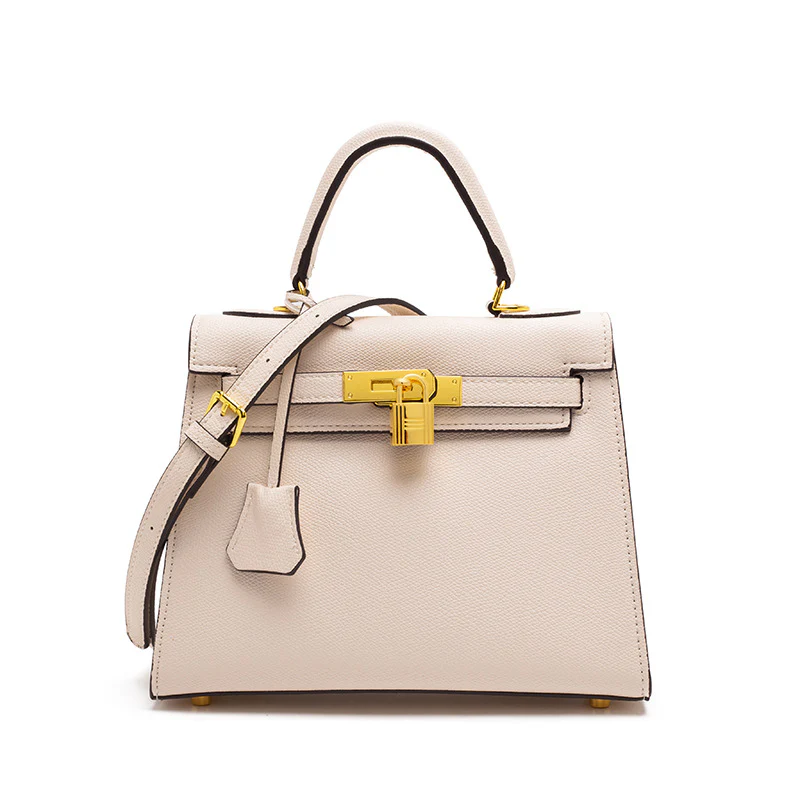 Bags for Women New Large Capacity Palm Print Kelly Bag Textured Handbag Versatile and Fashionable One Shoulder Crossbody Bag