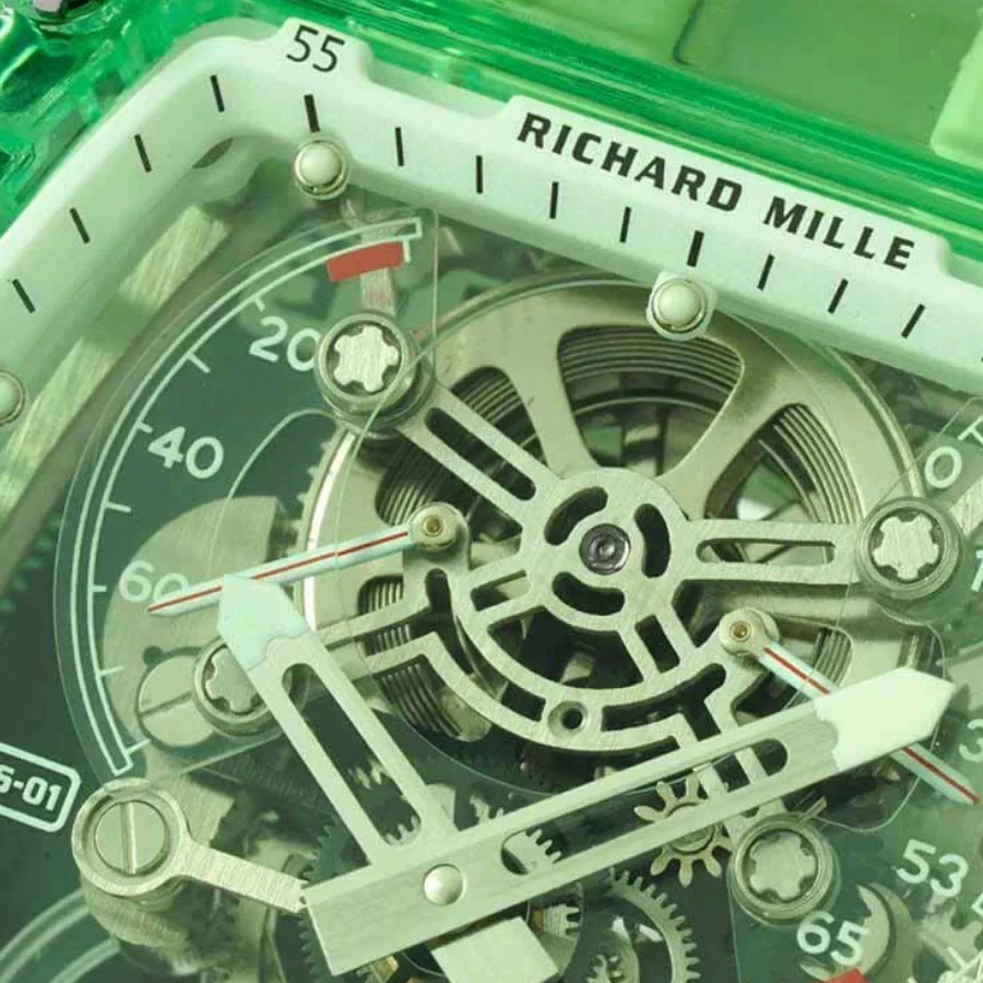 Richard Mille RM 56-01 Super Clone Green Tourbillon