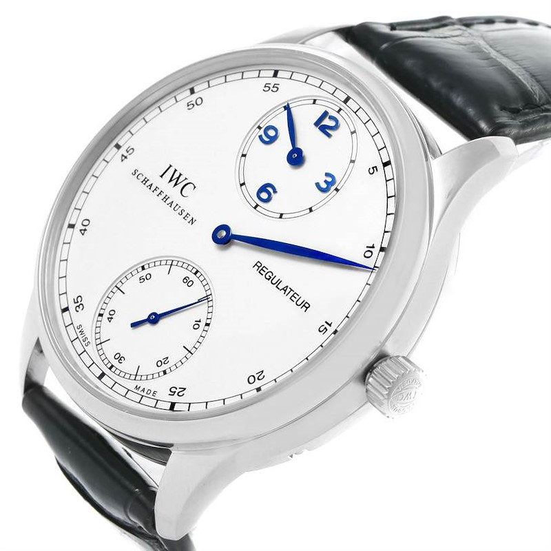 IWC Portuguese Regulateur Steel Mens Watch IW544401