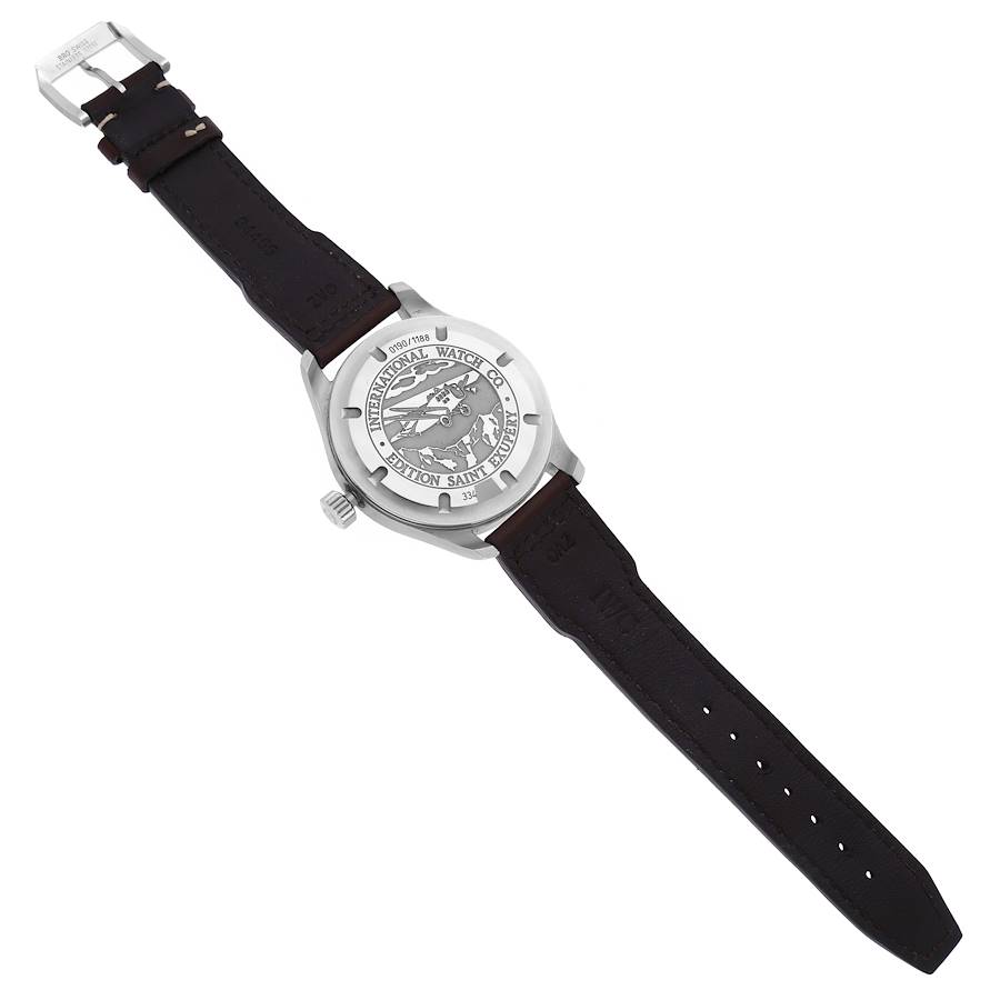 IWC Pilot UTC Antoine de Saint Exupery Limited Edition Steel Mens Watch IW326104