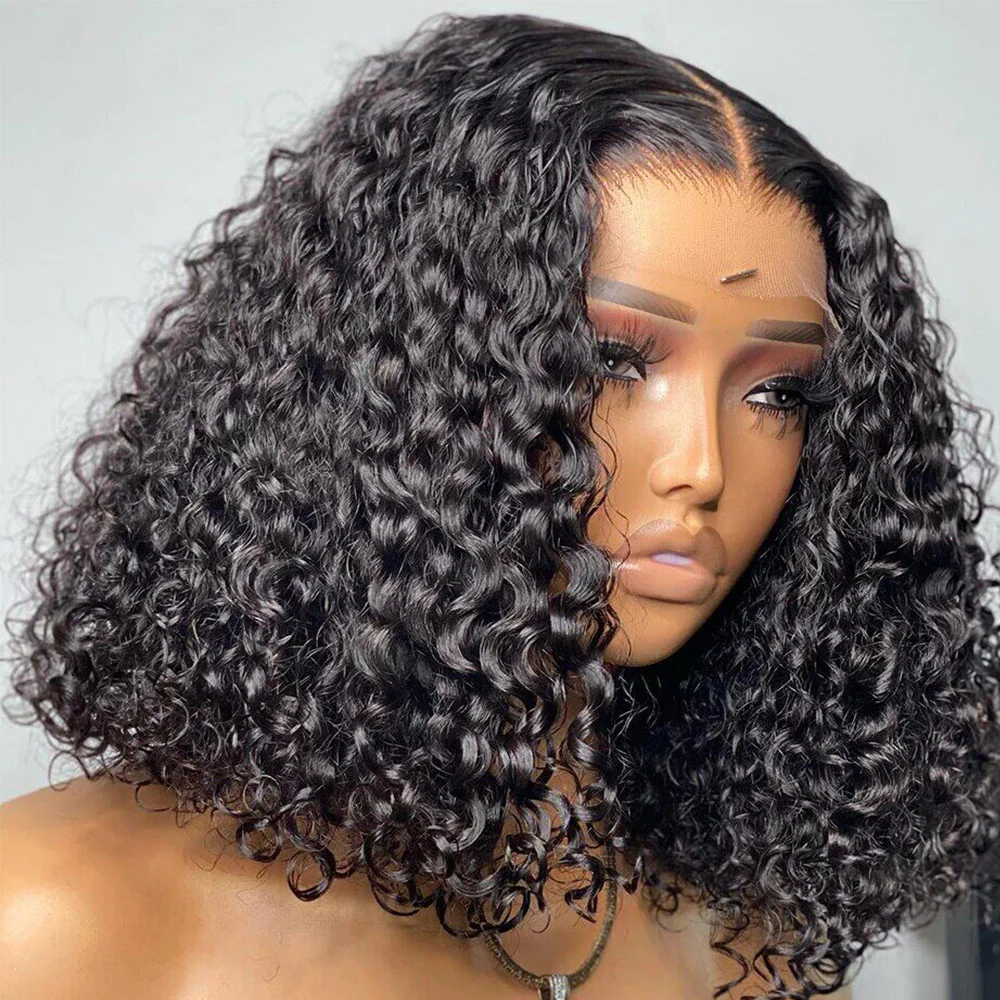 Megalook $69 Final Deal Price 4x4 Lace Closure Natural Black Straight/Deep Wave/Water Water Wig