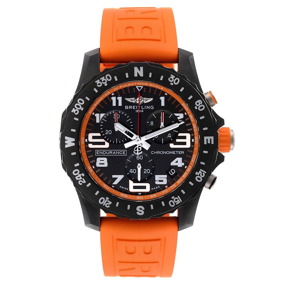 Breitling Endurance Pro Orange Breitlight Mens Watch X82310