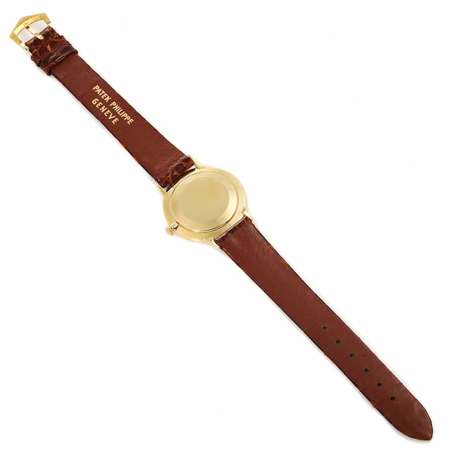 Patek Philippe Calatrava Yellow Gold Vintage Mens Watch 3468
