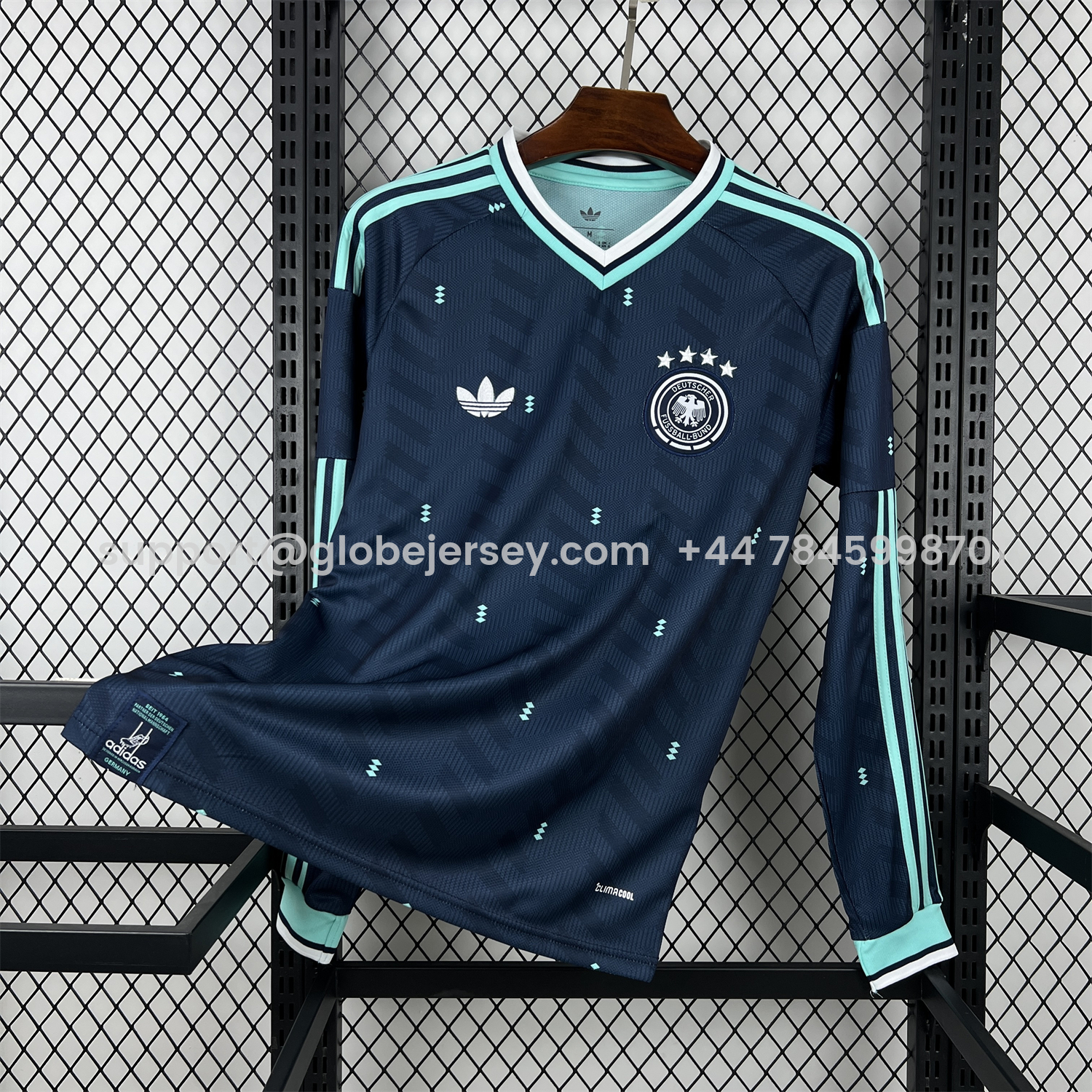 Germany 2026 Away Long Sleeves Jersey - Fans Version
