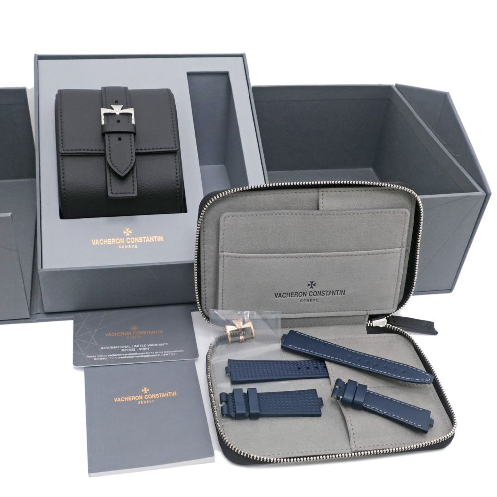 Vacheron Constantin Overseas 4600V/200R-B979 Blue 34.5mm PG Automatic Men's Boys' Watch
