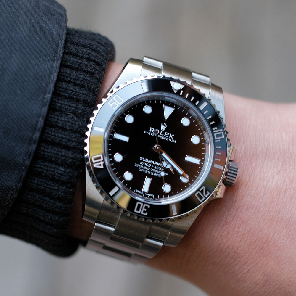 Rolex Submariner No Date 40mm 4 Liner Steel Mens Watch 14060M