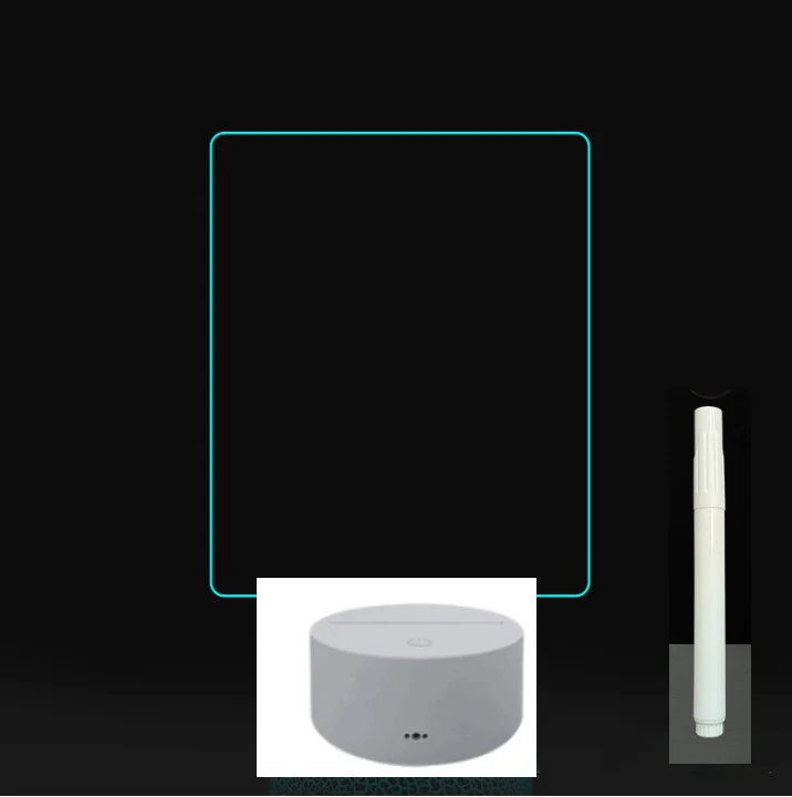 3D Acrylic Board Handwriting Message Board