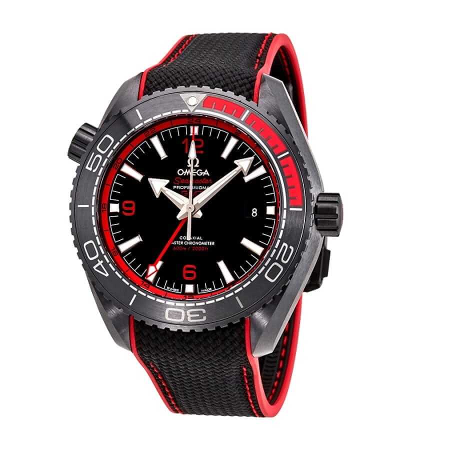 Omega Seamaster Planet Ocean 215.92.46.22.01.003 Super Clone with Red Bezel