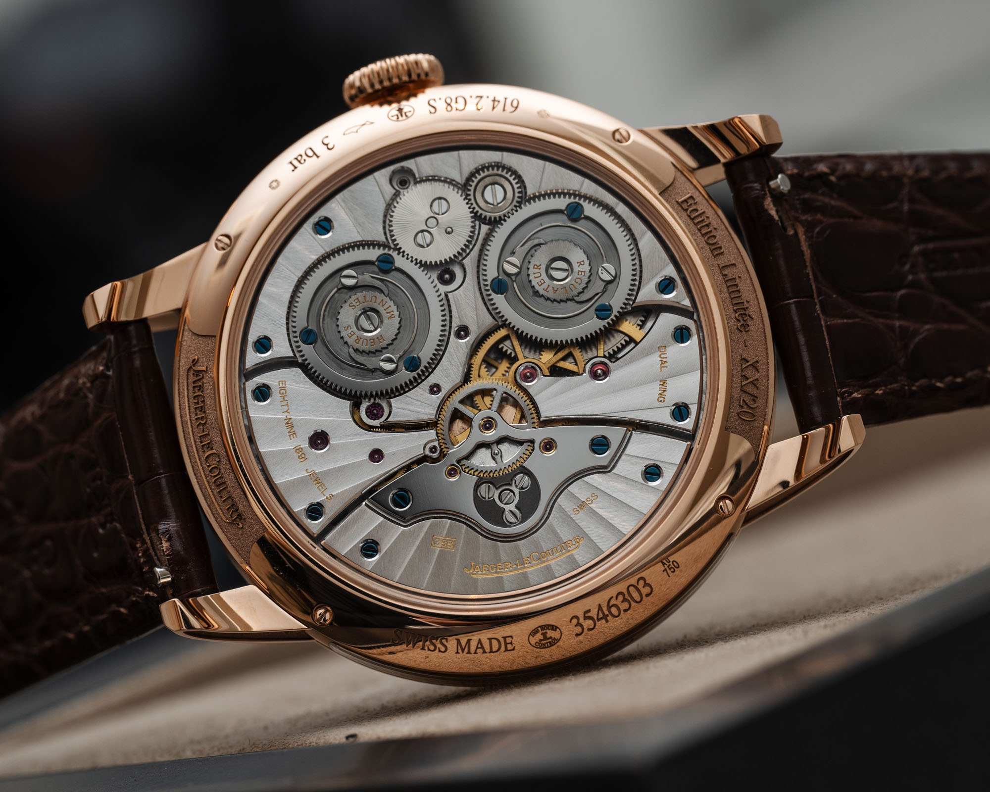 Jaeger-LeCoultre NEW THREE-AXIS TOURBILLON