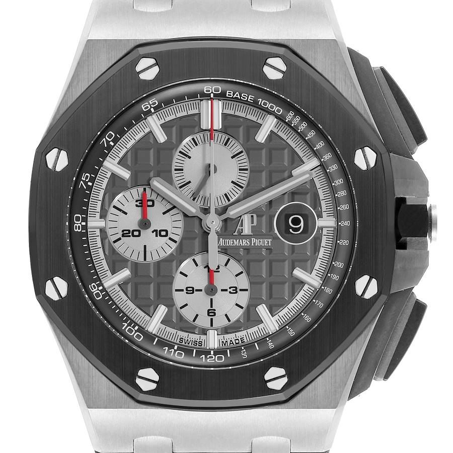 Audemars Piguet Royal Oak Offshore Titanium Ceramic Mens Watch 26400IO