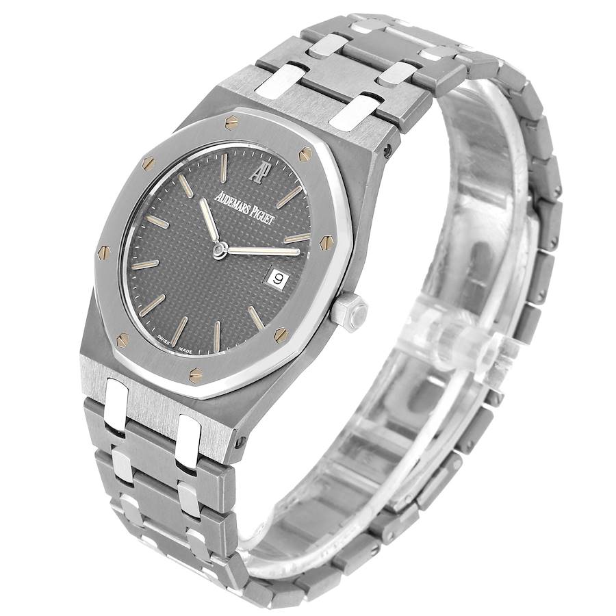 Audemars Piguet Royal Oak Midsize 33mm Tantalum Mens Watch