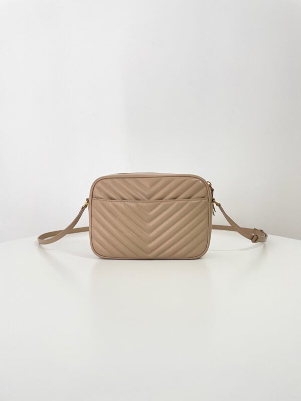 Replica YSL Lou Camera Bag Apricot