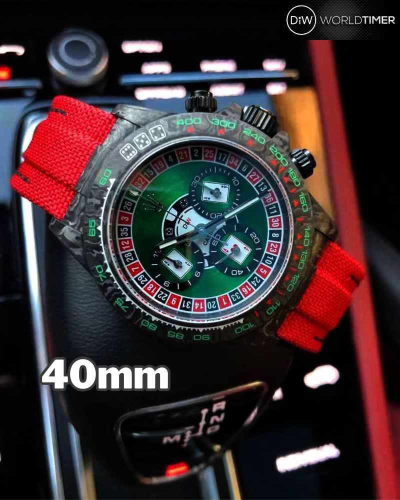 DiW 41mm Rolex Daytona LUCKY PLAYER (CASINO) 41mm
