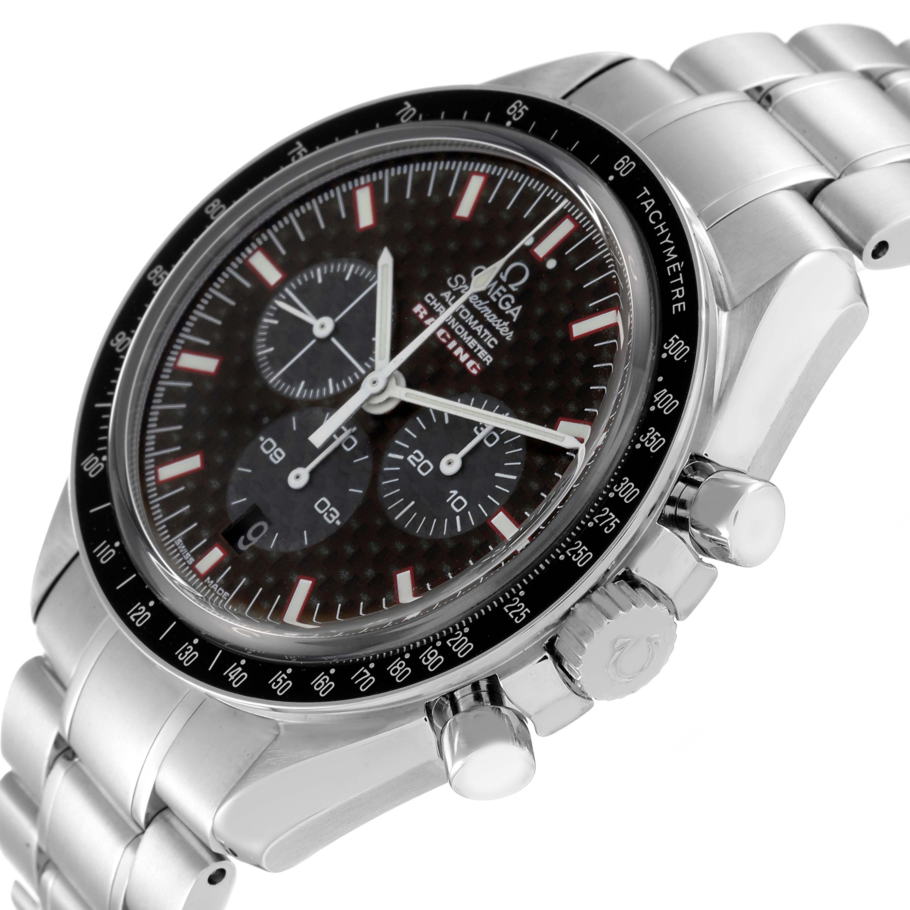 Omega Speedmaster Professional Racing Steel Mens Watch 42.0 MM 3552.59.00 Card