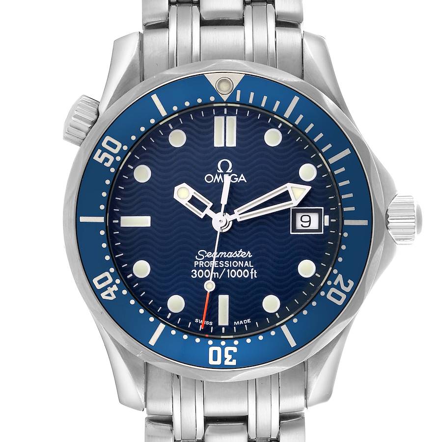 Omega Seamaster Diver 300M Midsize Quartz Steel Mens Watch 2561.80.00
