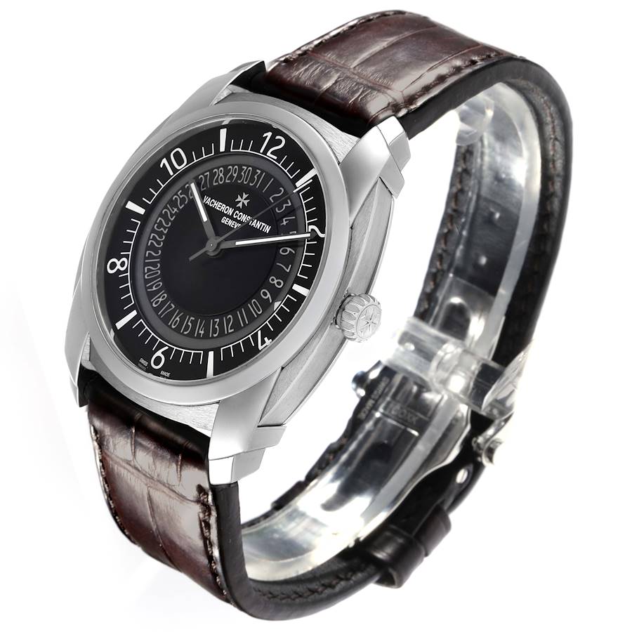 Vacheron Constantin Quai De L'ile Date Steel Mens Watch 4500S