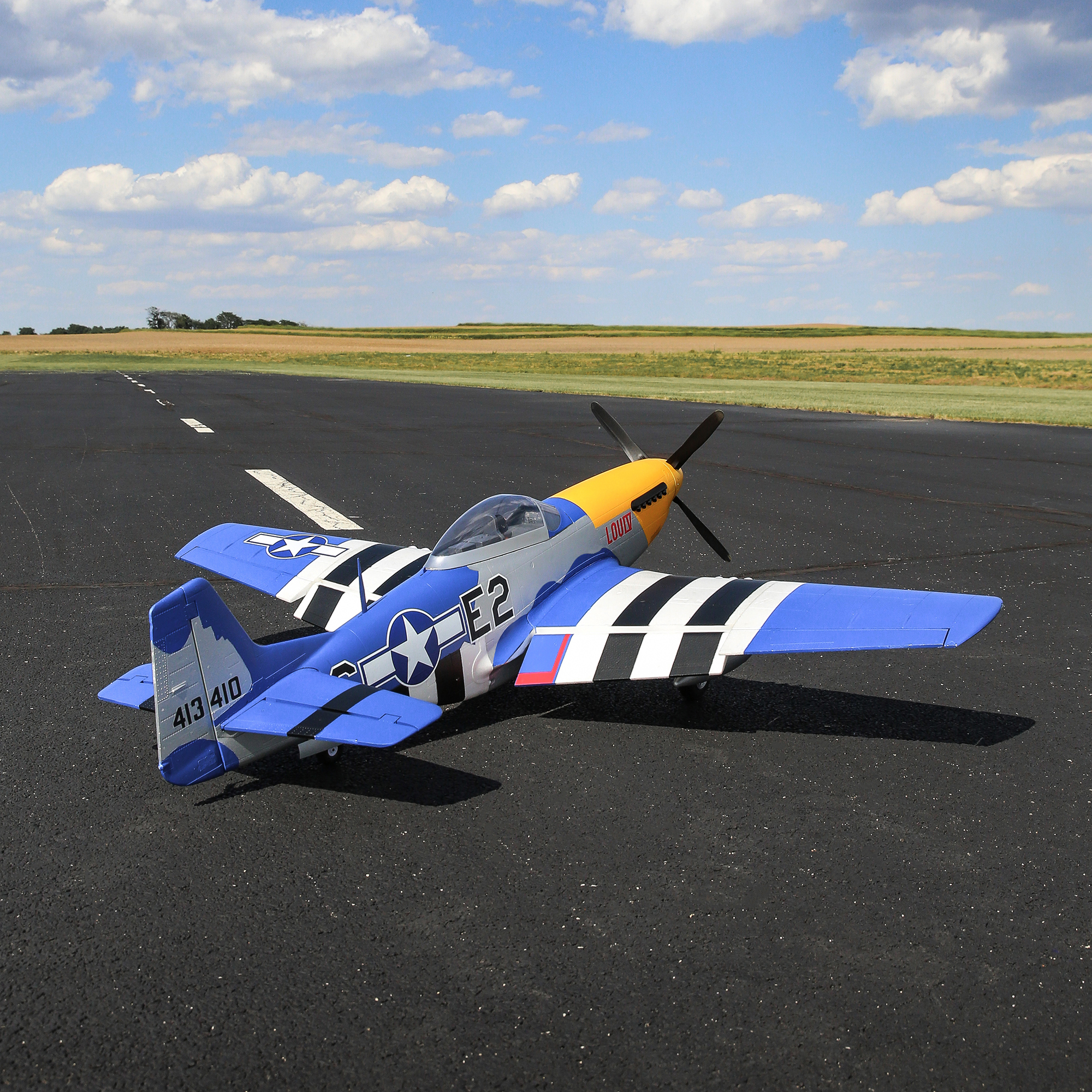 ARRMA P-51D Mustang 1.5m Smart BNF Basic with AS3X and SAFE Select