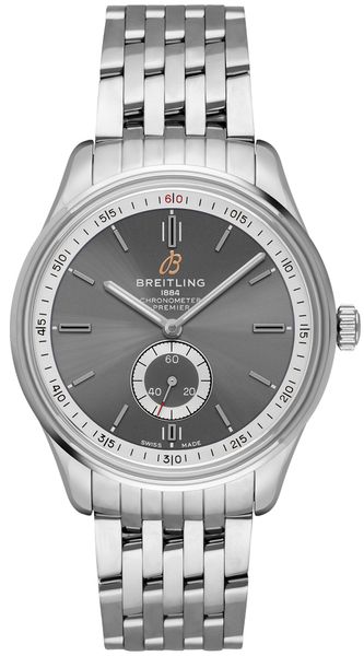 Premier Automatic Steel Anthracite Dial 40mm