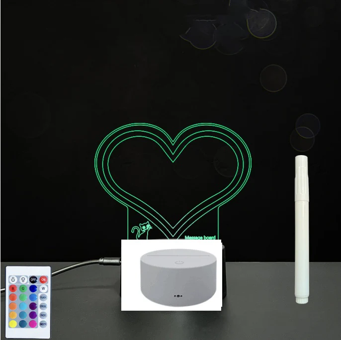 3D Acrylic Board Handwriting Message Board