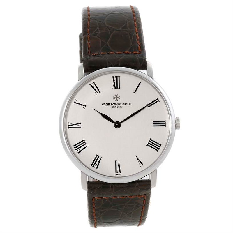 Vacheron Constantin Stainless Steel Ultra Thin Mechanical Watch 39005