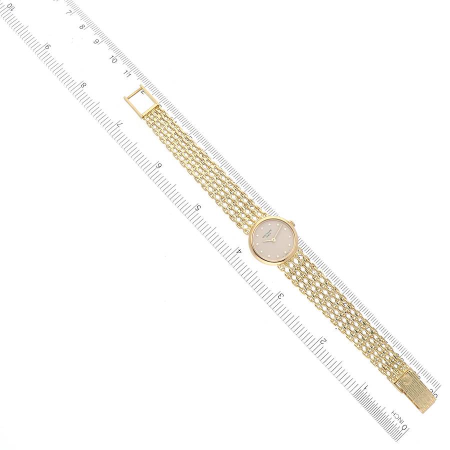 Patek Philippe Vintage Yellow Gold Diamond Ladies Watch 4647