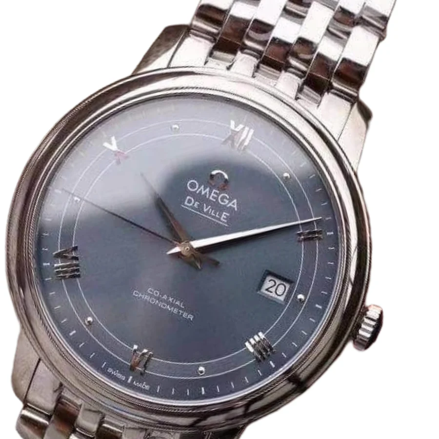 Omega De Ville Prestige 424.10.37.20.03.002 Super Clone Steel Case Watch